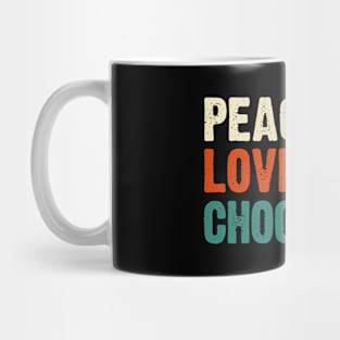 Peace Love Chocolate Mother Father Cacao Mug